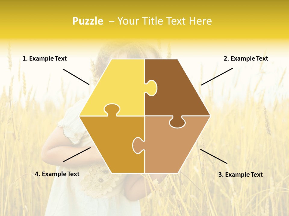 Cheerful Expression Summertime PowerPoint Template