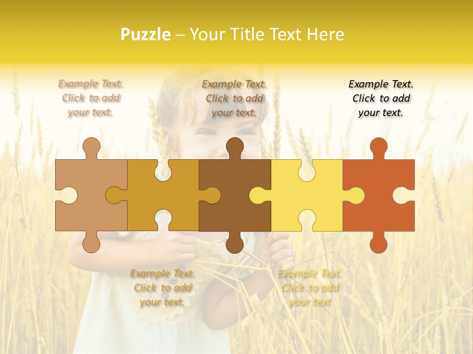 Cheerful Expression Summertime PowerPoint Template