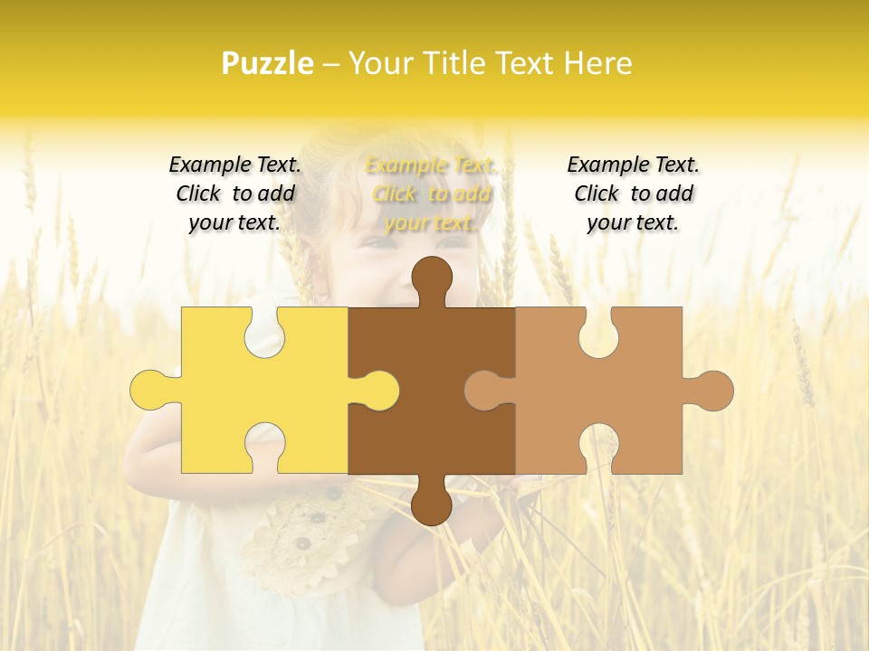 Cheerful Expression Summertime PowerPoint Template