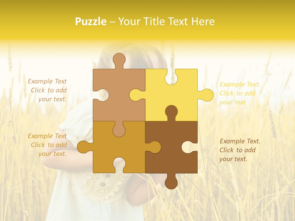 Cheerful Expression Summertime PowerPoint Template