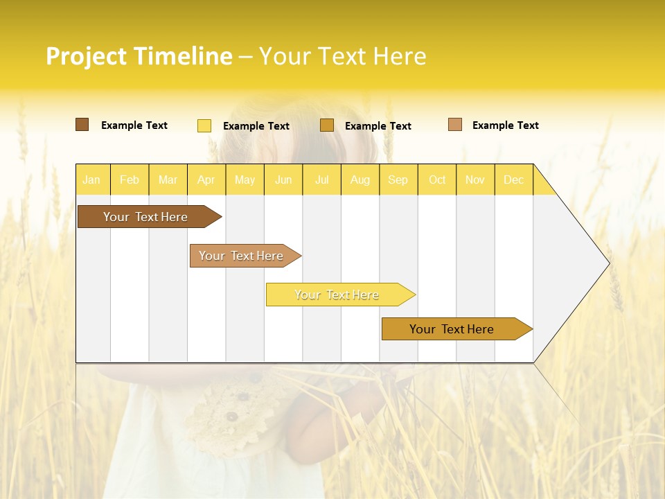 Cheerful Expression Summertime PowerPoint Template