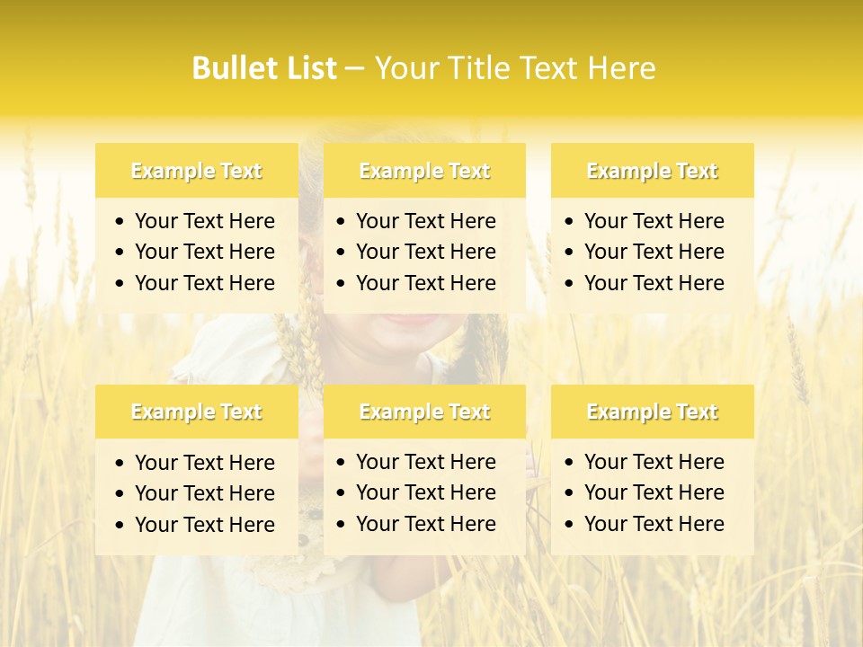 Cheerful Expression Summertime PowerPoint Template