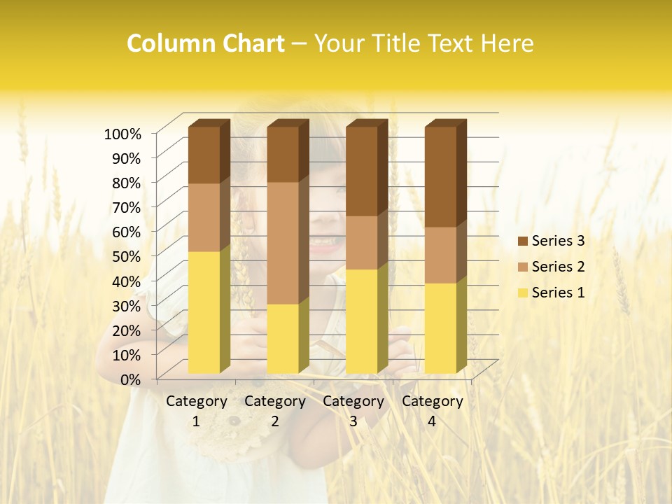 Cheerful Expression Summertime PowerPoint Template