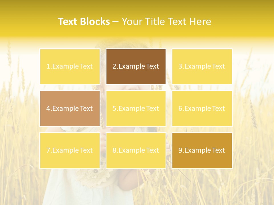 Cheerful Expression Summertime PowerPoint Template