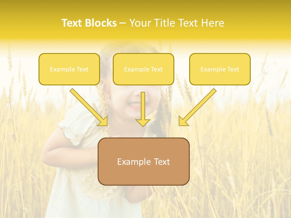 Cheerful Expression Summertime PowerPoint Template