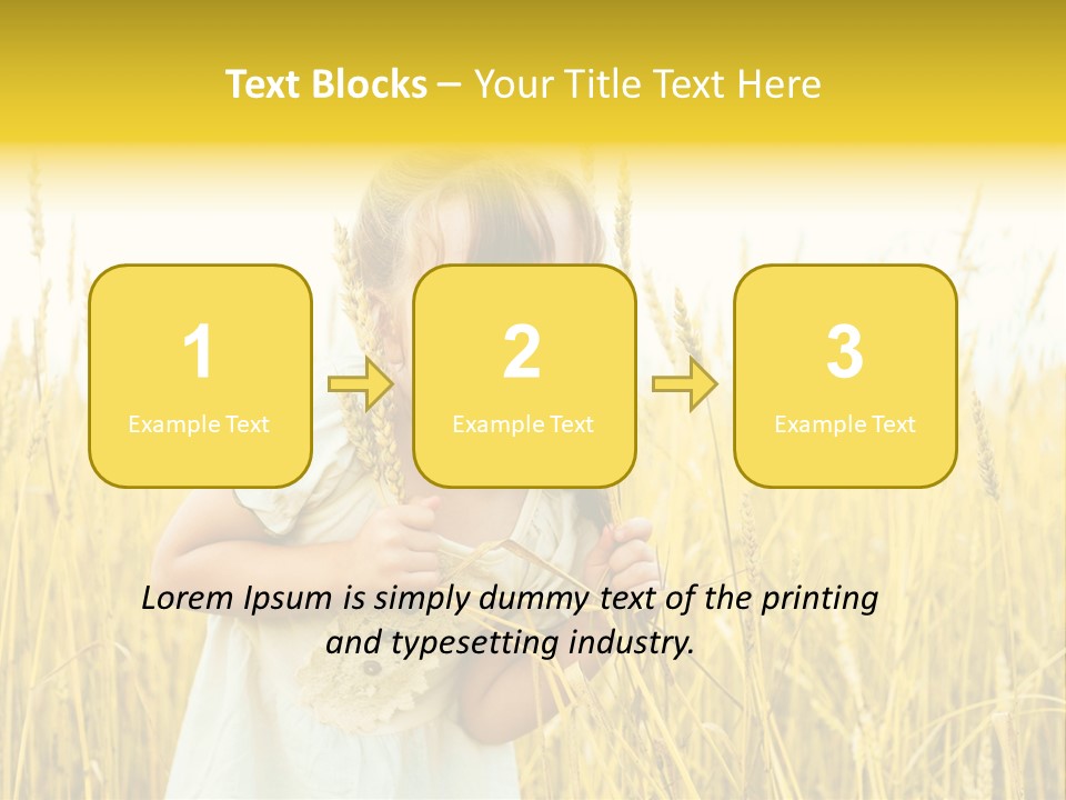 Cheerful Expression Summertime PowerPoint Template
