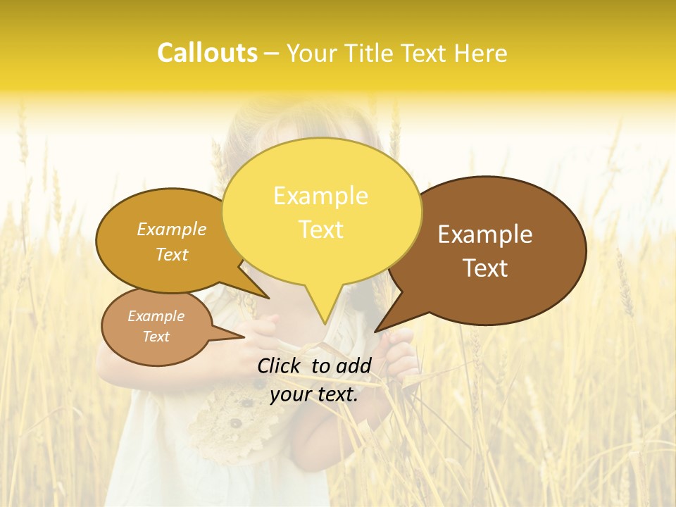 Cheerful Expression Summertime PowerPoint Template