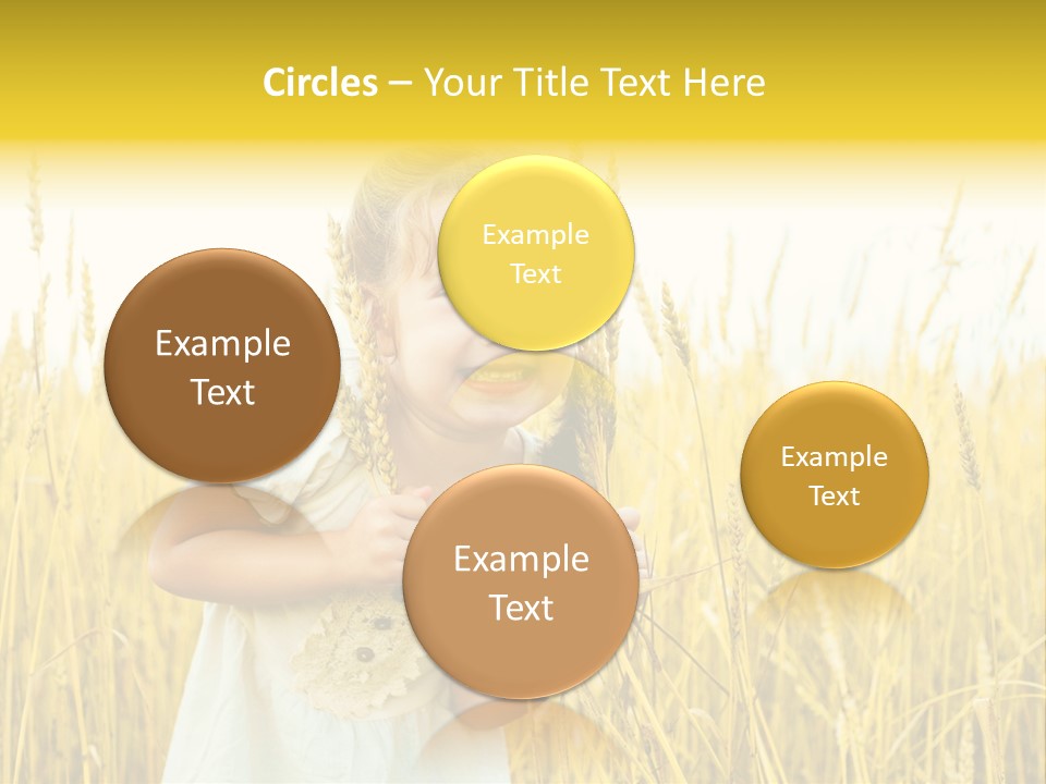 Cheerful Expression Summertime PowerPoint Template