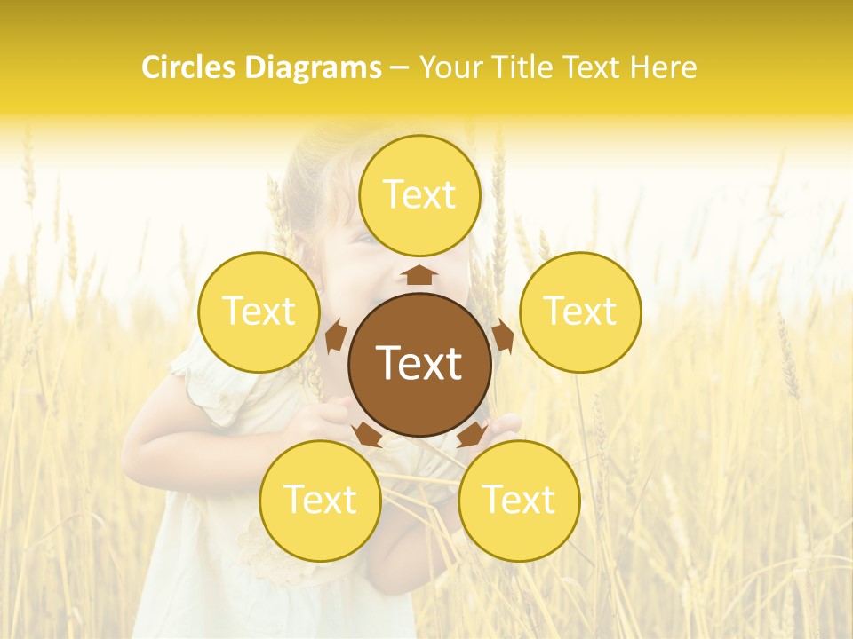 Cheerful Expression Summertime PowerPoint Template