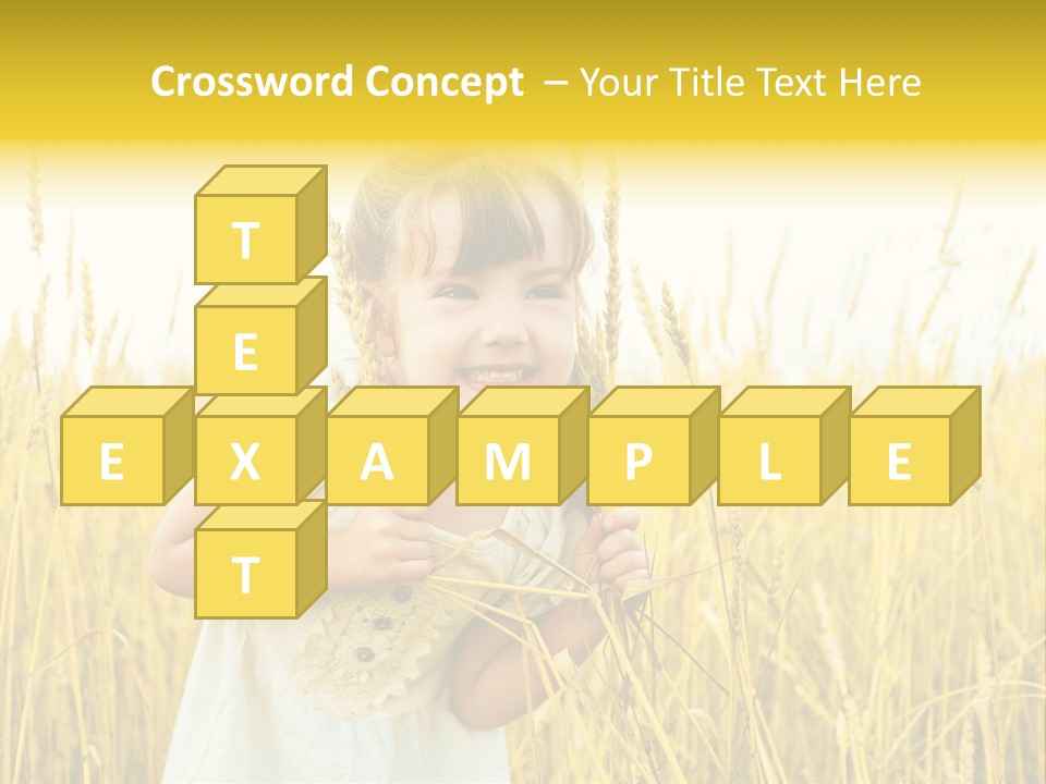 Cheerful Expression Summertime PowerPoint Template