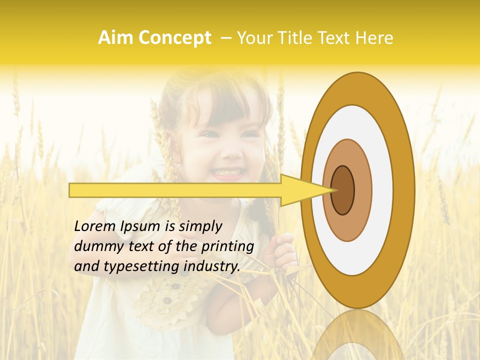 Cheerful Expression Summertime PowerPoint Template