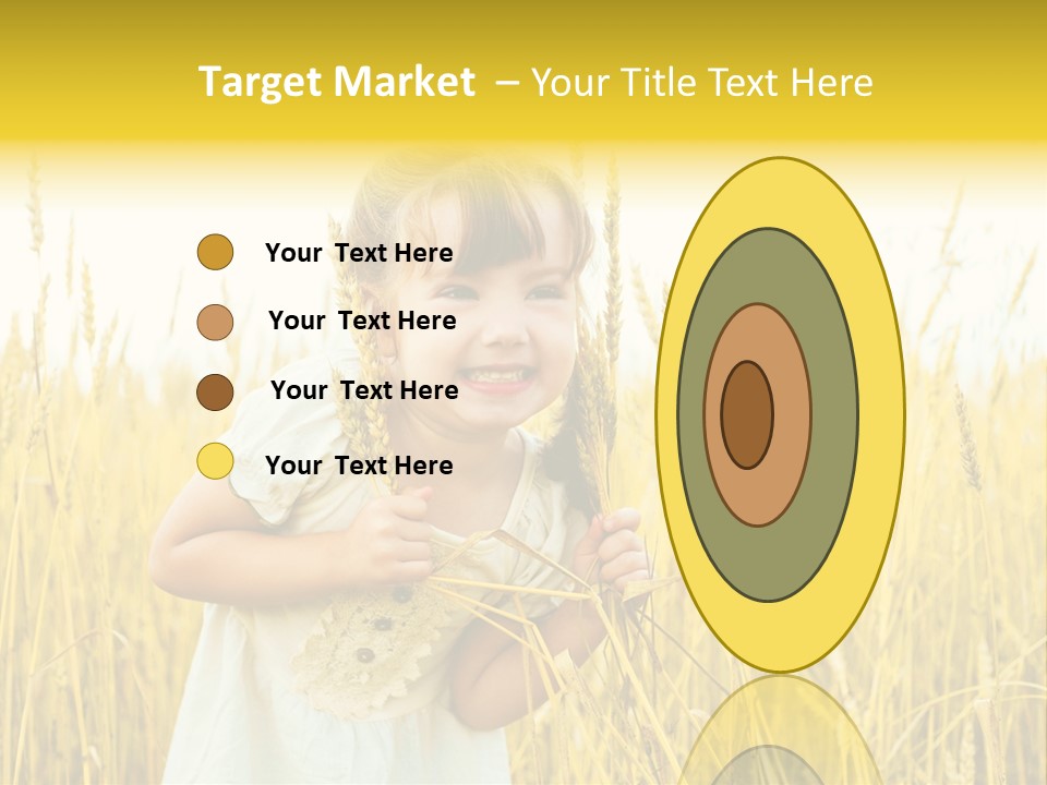 Cheerful Expression Summertime PowerPoint Template