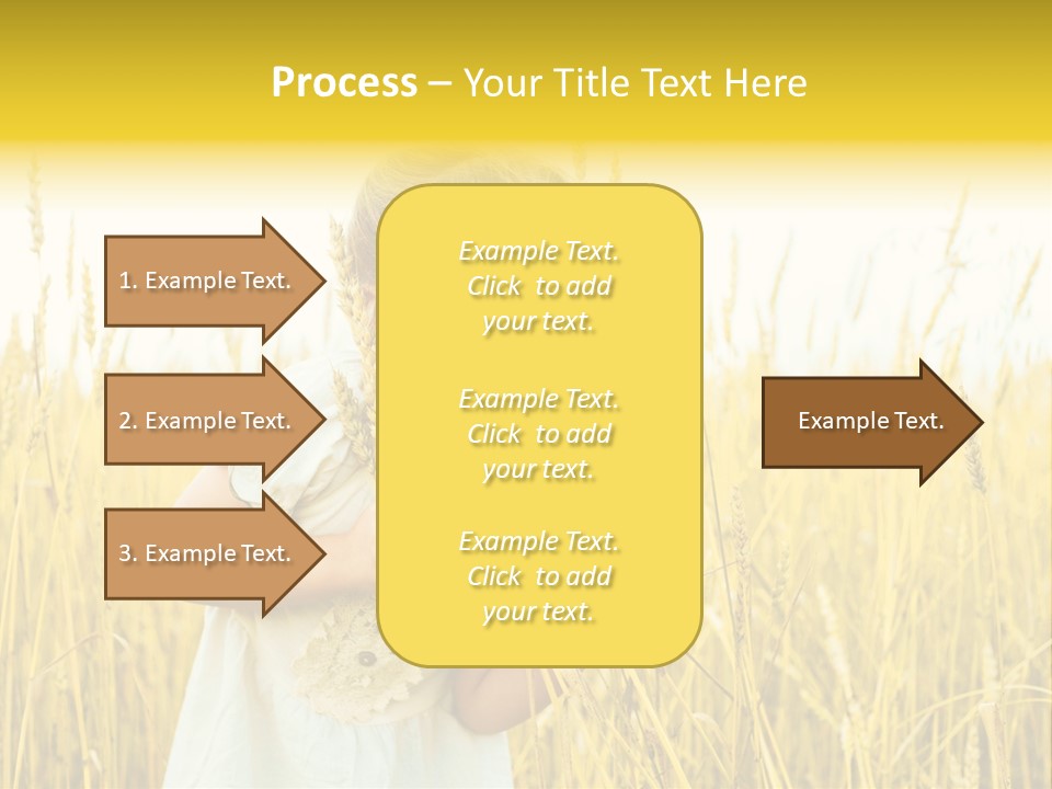 Cheerful Expression Summertime PowerPoint Template