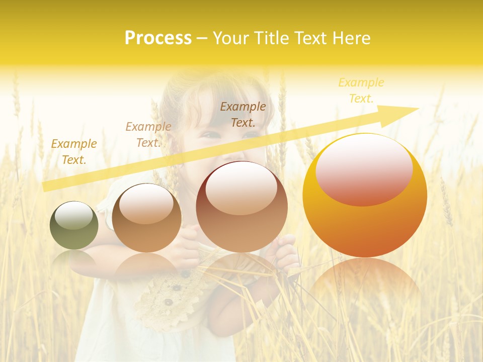 Cheerful Expression Summertime PowerPoint Template