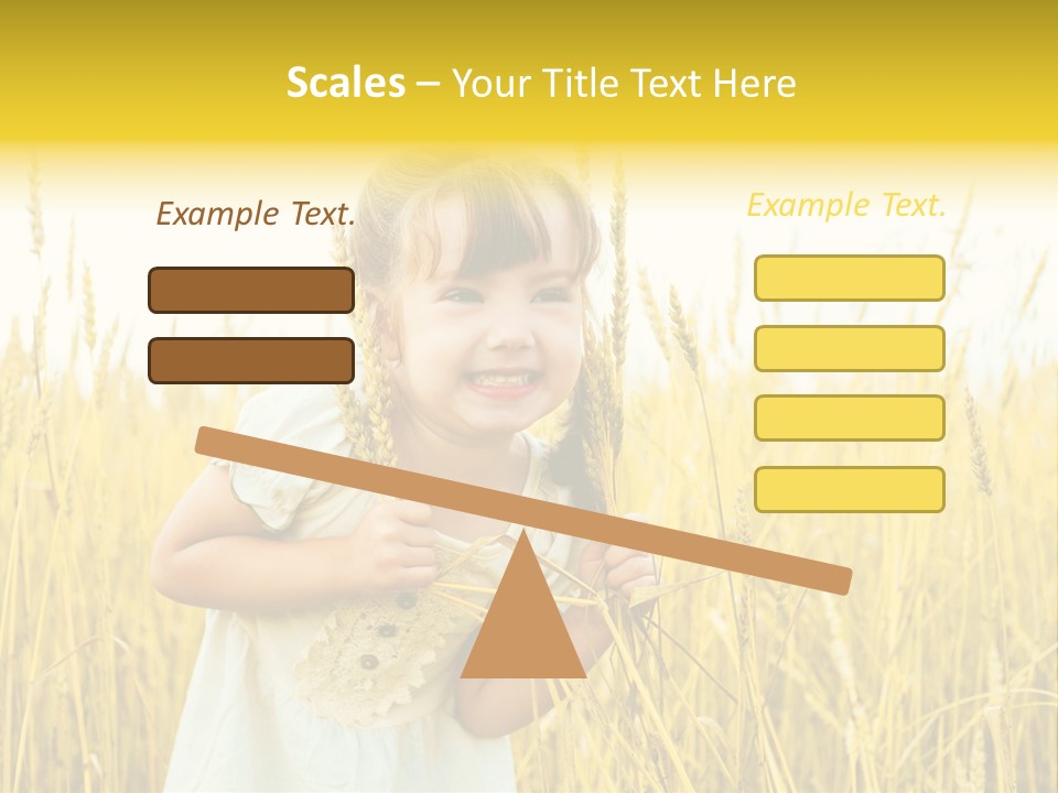 Cheerful Expression Summertime PowerPoint Template