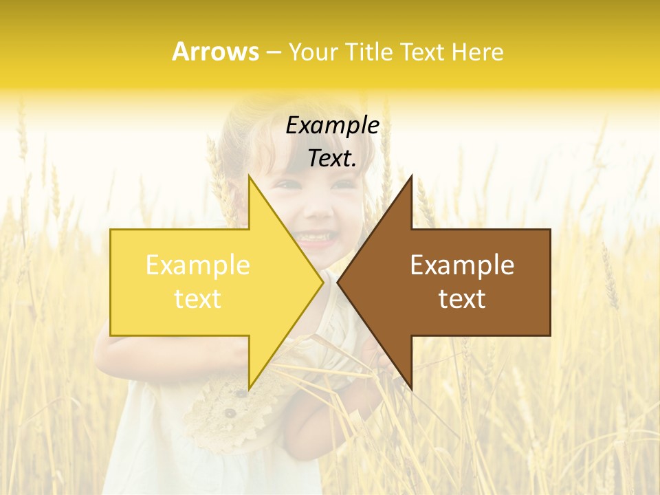 Cheerful Expression Summertime PowerPoint Template