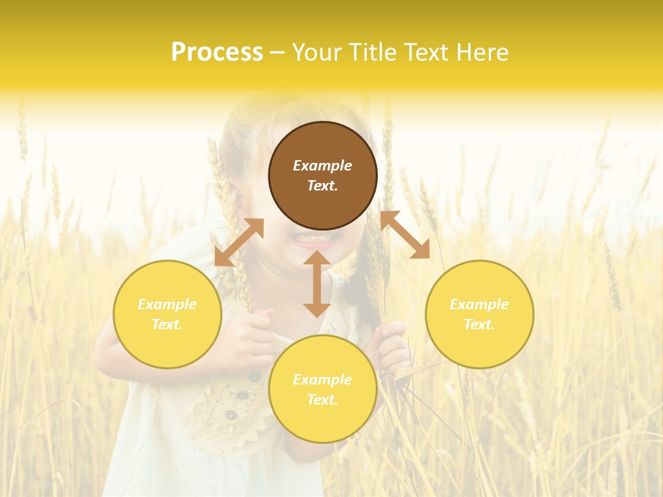 Cheerful Expression Summertime PowerPoint Template