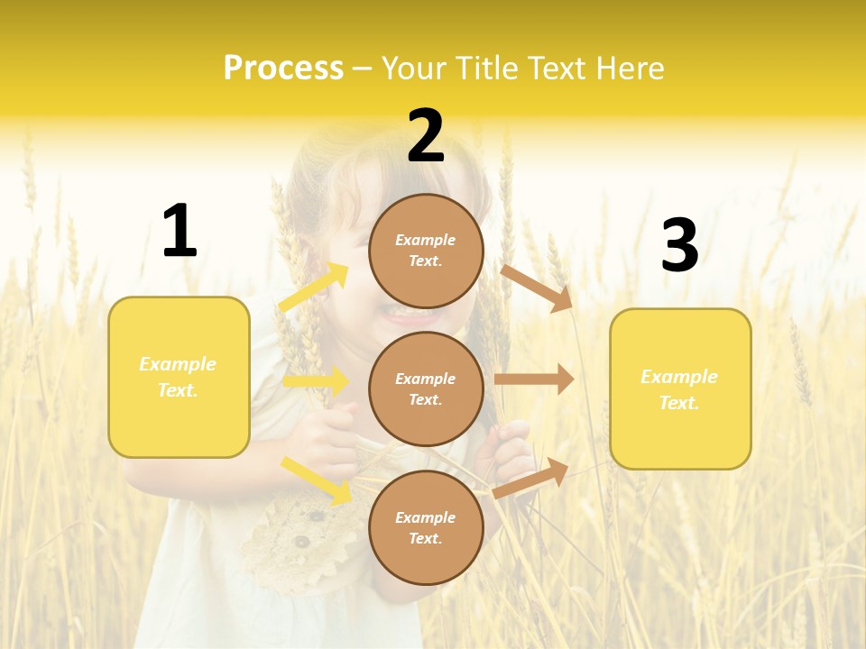 Cheerful Expression Summertime PowerPoint Template