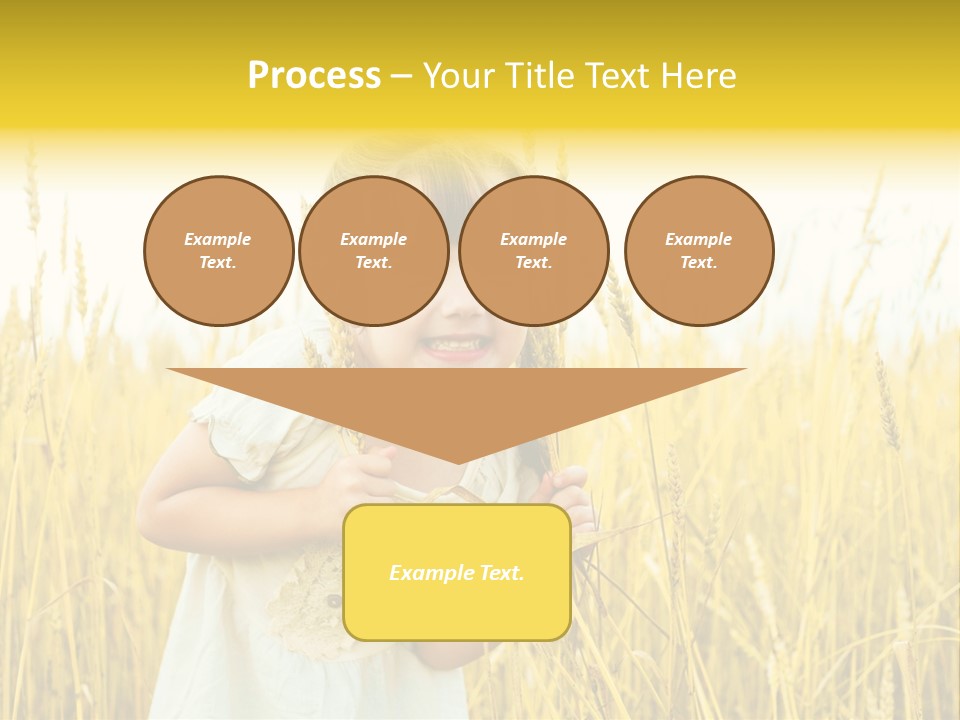 Cheerful Expression Summertime PowerPoint Template