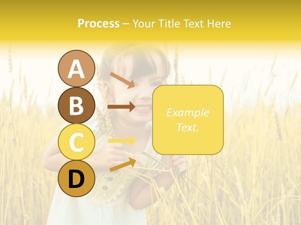 Cheerful Expression Summertime PowerPoint Template