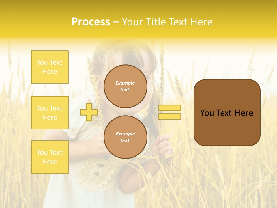 Cheerful Expression Summertime PowerPoint Template