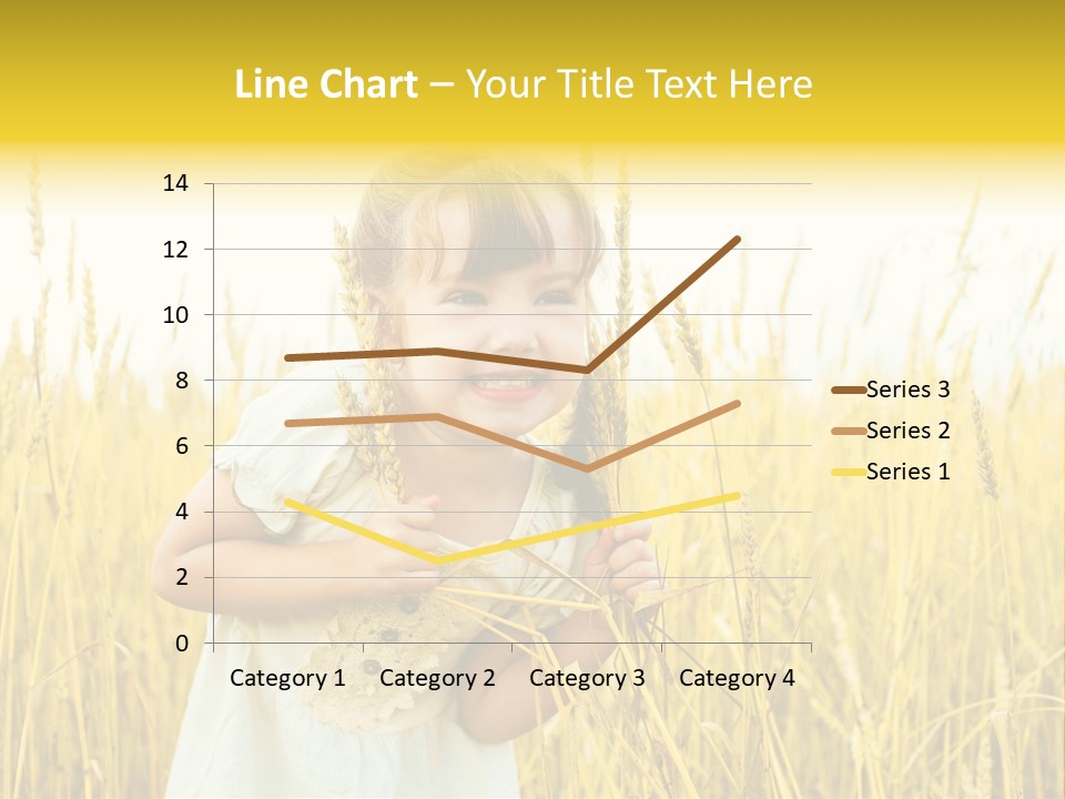 Cheerful Expression Summertime PowerPoint Template