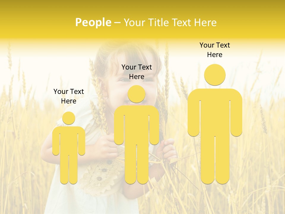 Cheerful Expression Summertime PowerPoint Template