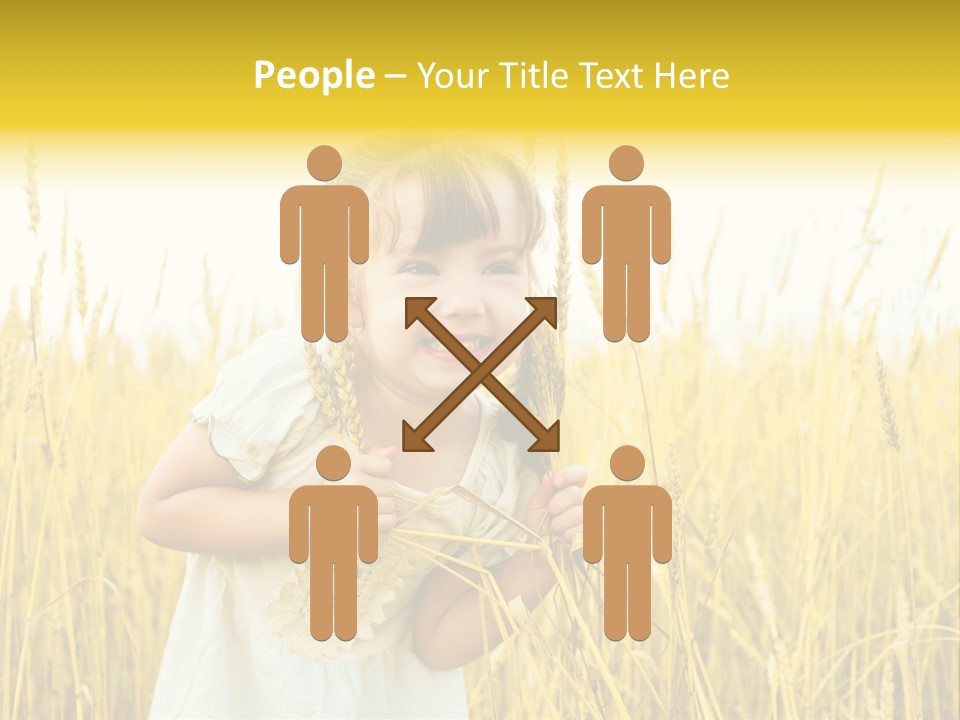 Cheerful Expression Summertime PowerPoint Template