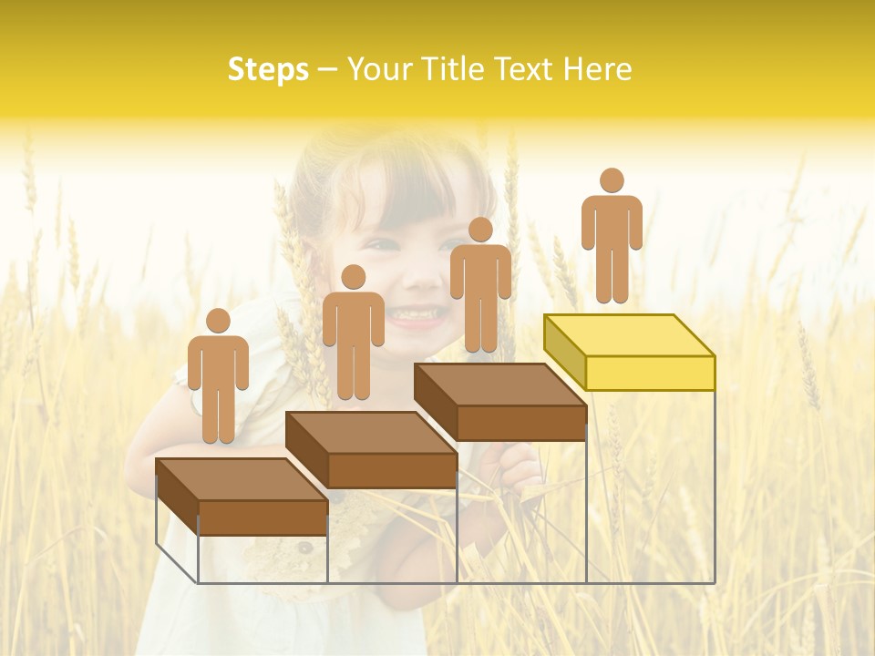 Cheerful Expression Summertime PowerPoint Template