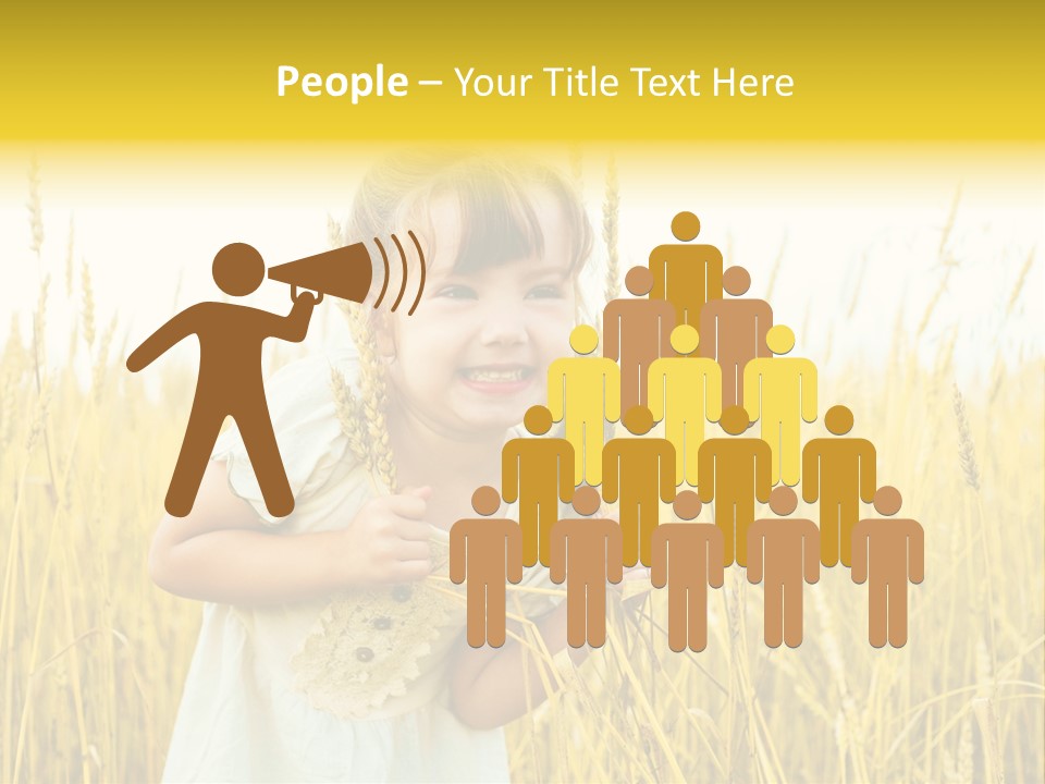 Cheerful Expression Summertime PowerPoint Template