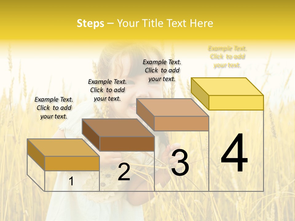 Cheerful Expression Summertime PowerPoint Template