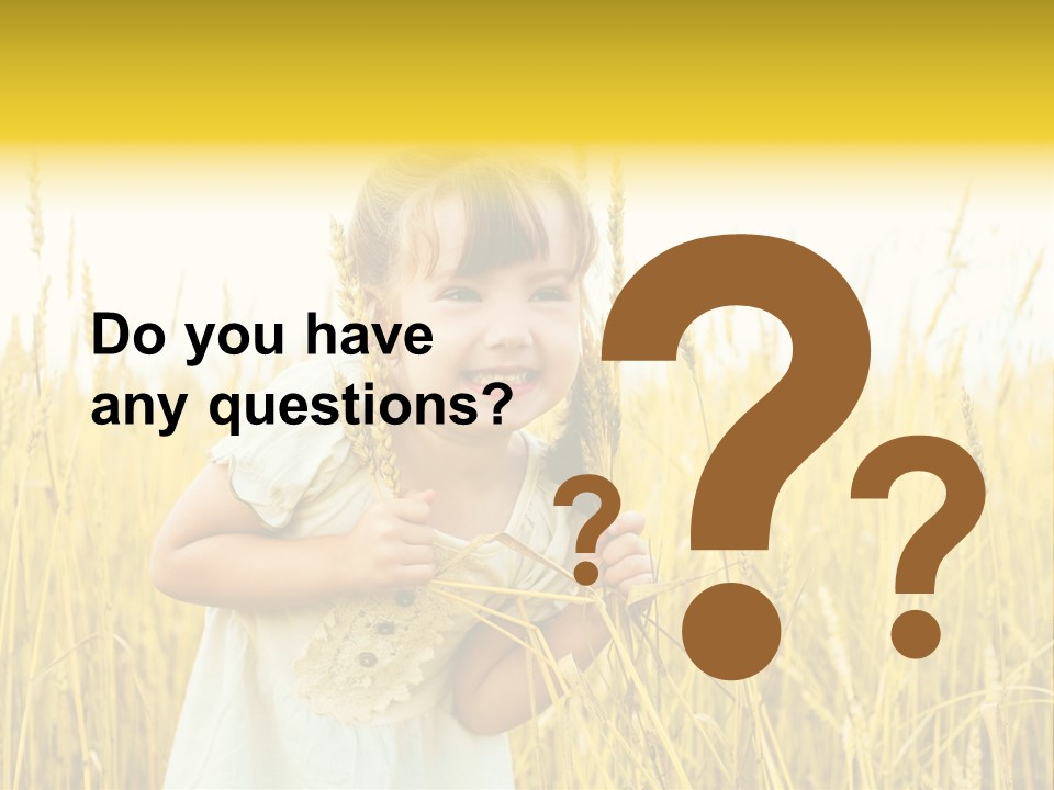 Cheerful Expression Summertime PowerPoint Template