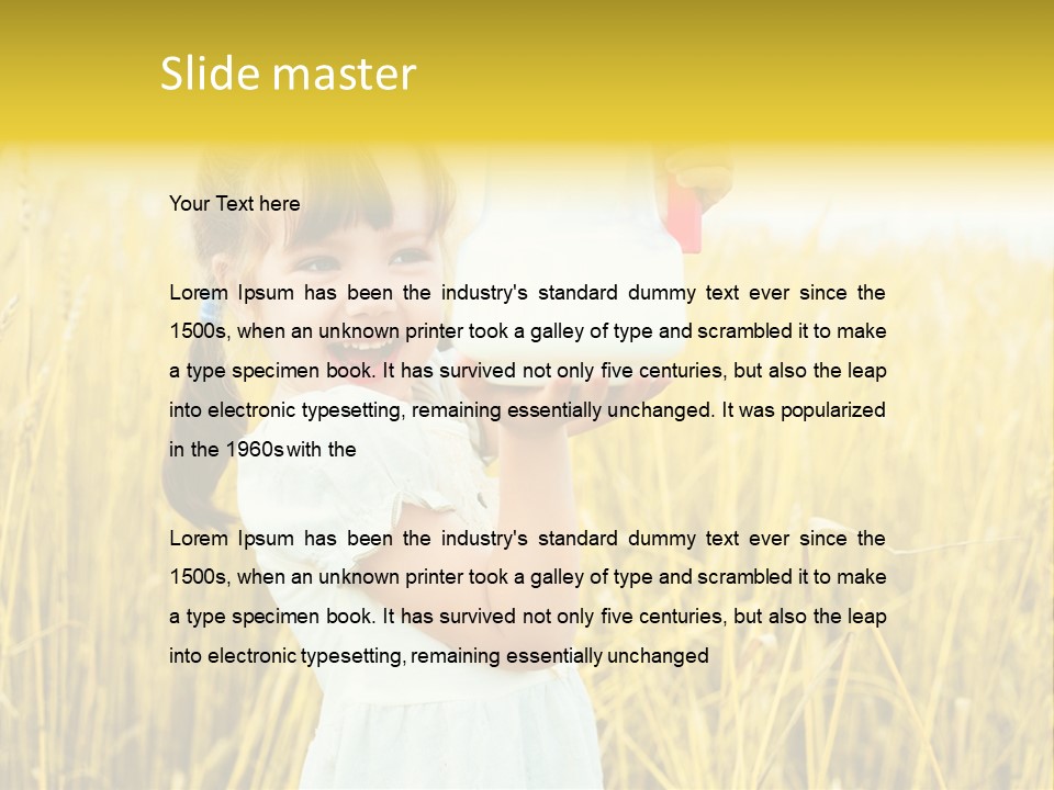 Meal Outsides Outdoor PowerPoint Template