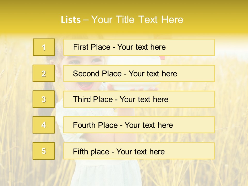 Meal Outsides Outdoor PowerPoint Template