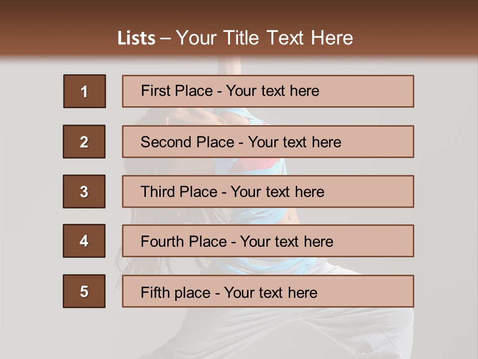 Hip Hop Studio Active PowerPoint Template