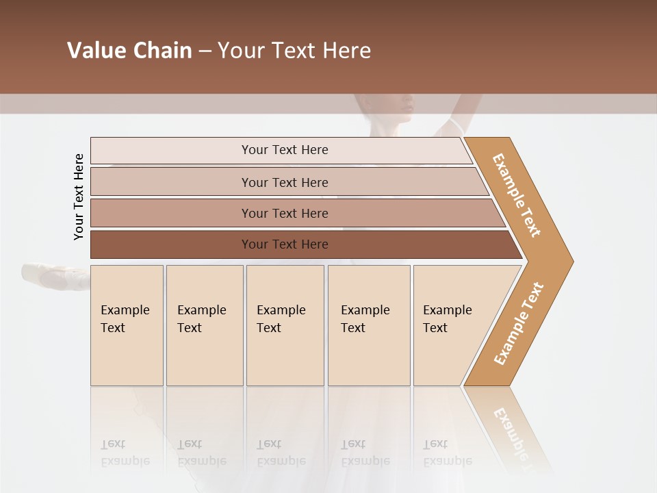 Dancer Girl Tutu PowerPoint Template