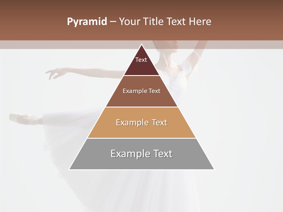 Dancer Girl Tutu PowerPoint Template