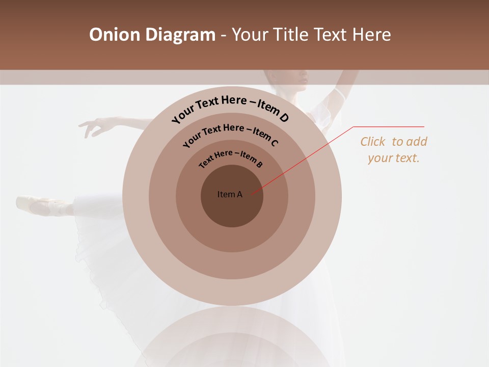 Dancer Girl Tutu PowerPoint Template