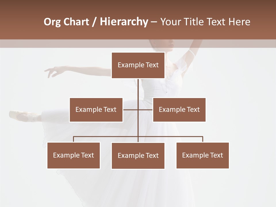 Dancer Girl Tutu PowerPoint Template