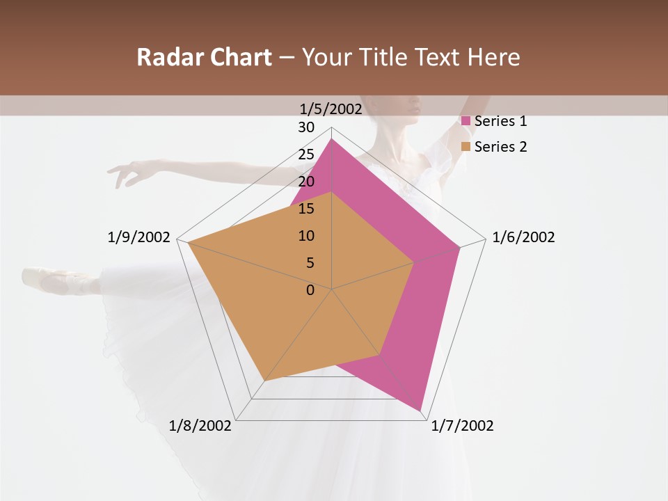 Dancer Girl Tutu PowerPoint Template