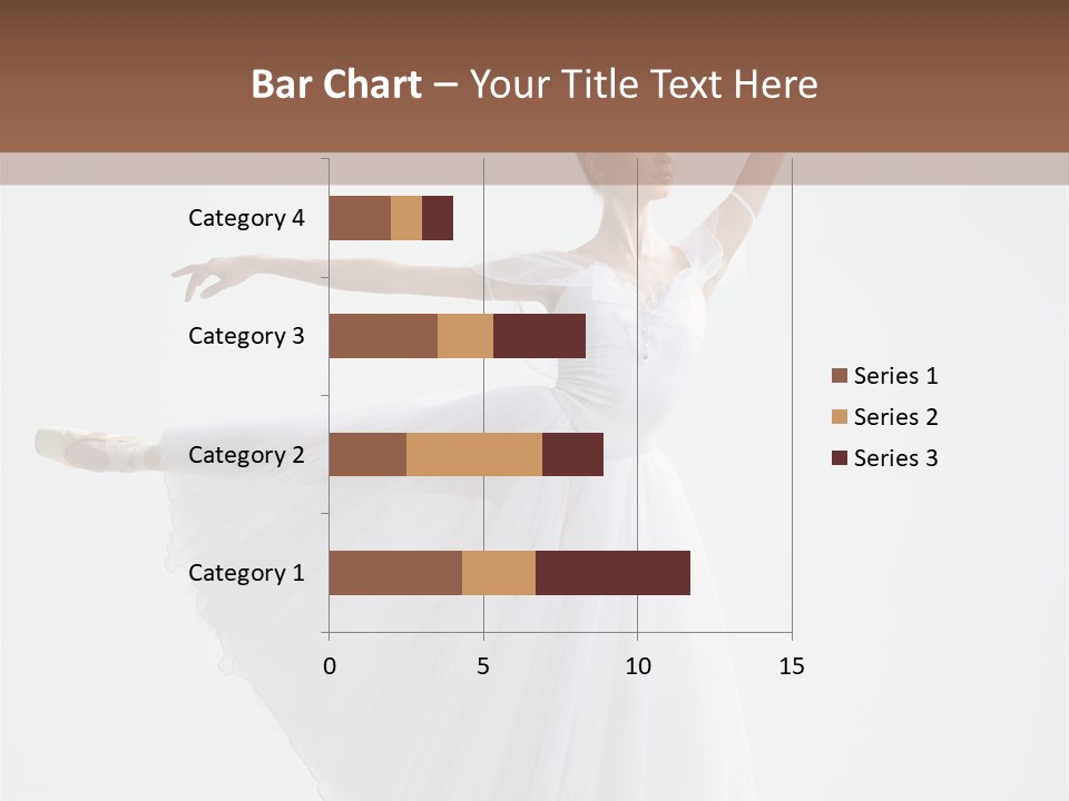 Dancer Girl Tutu PowerPoint Template