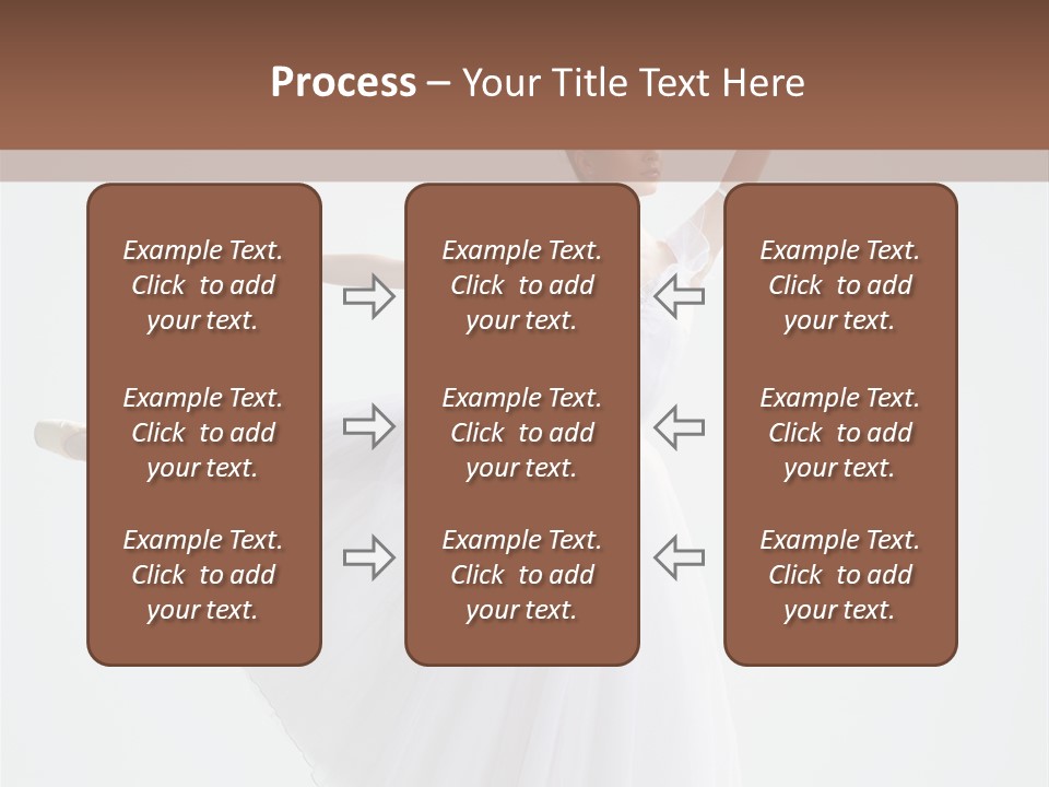 Dancer Girl Tutu PowerPoint Template