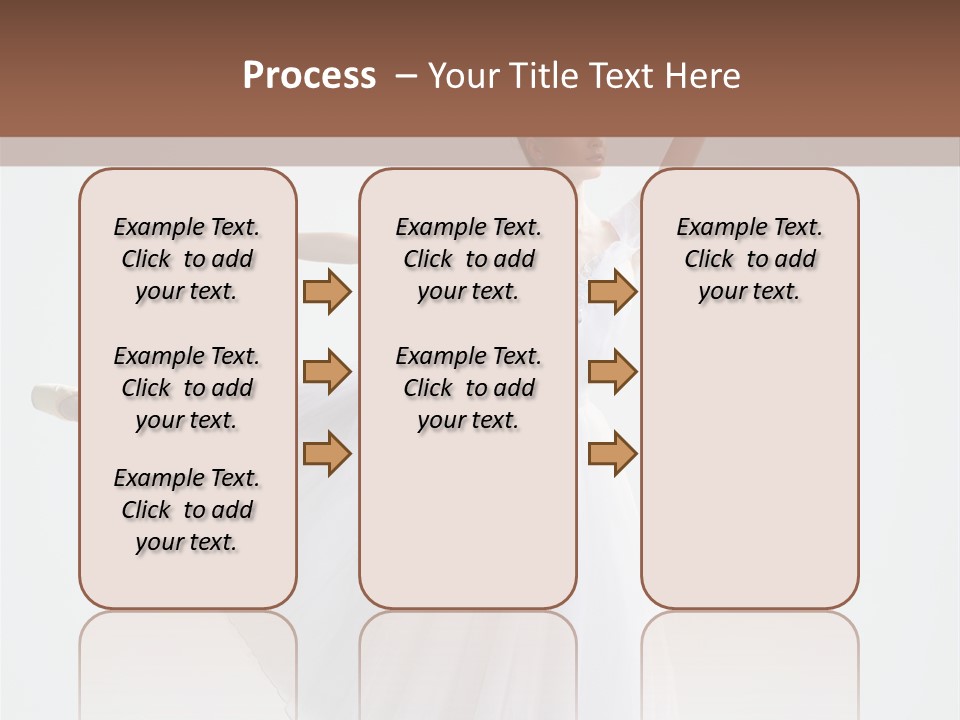 Dancer Girl Tutu PowerPoint Template