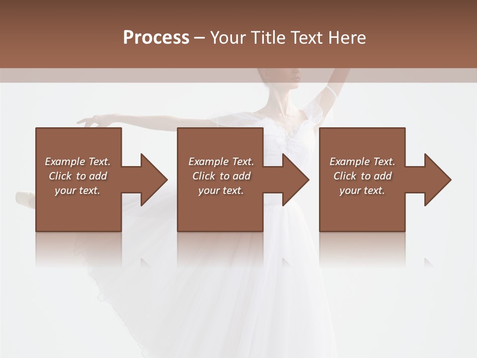 Dancer Girl Tutu PowerPoint Template