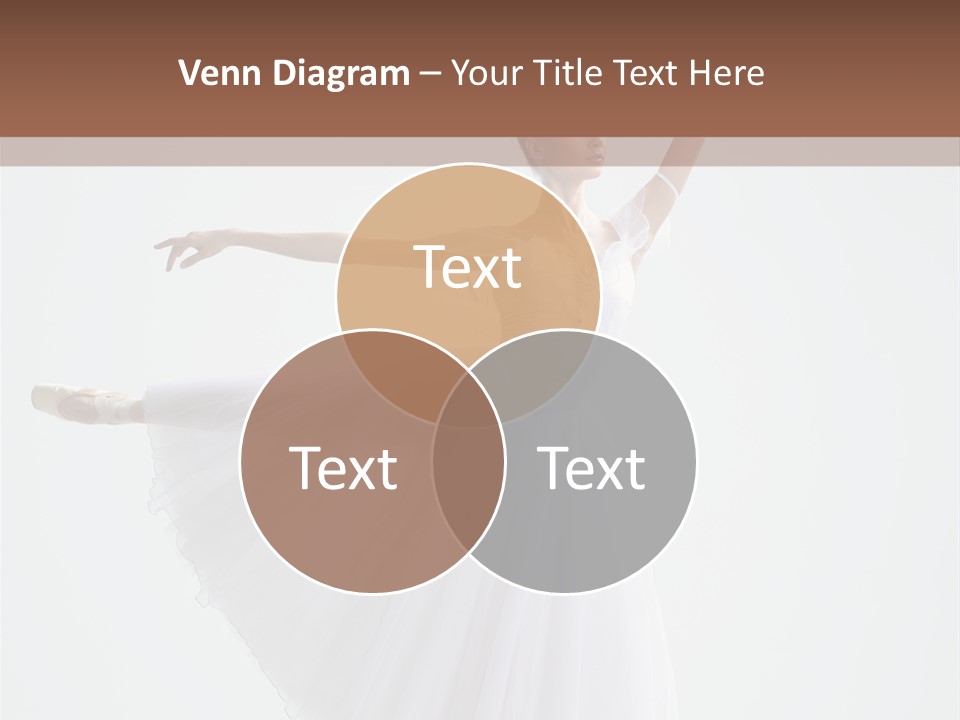 Dancer Girl Tutu PowerPoint Template