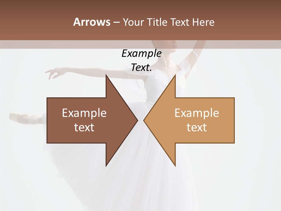 Dancer Girl Tutu PowerPoint Template