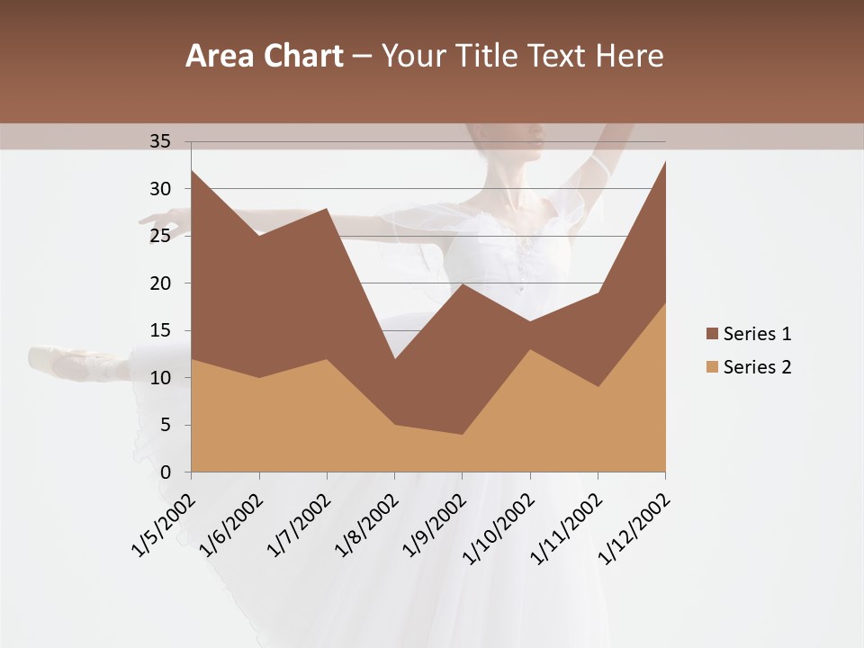 Dancer Girl Tutu PowerPoint Template