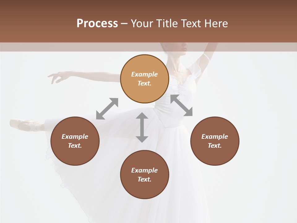 Dancer Girl Tutu PowerPoint Template