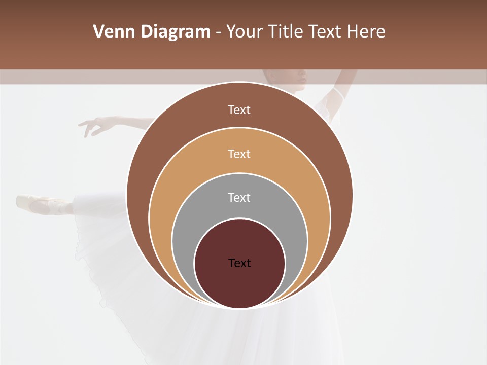 Dancer Girl Tutu PowerPoint Template