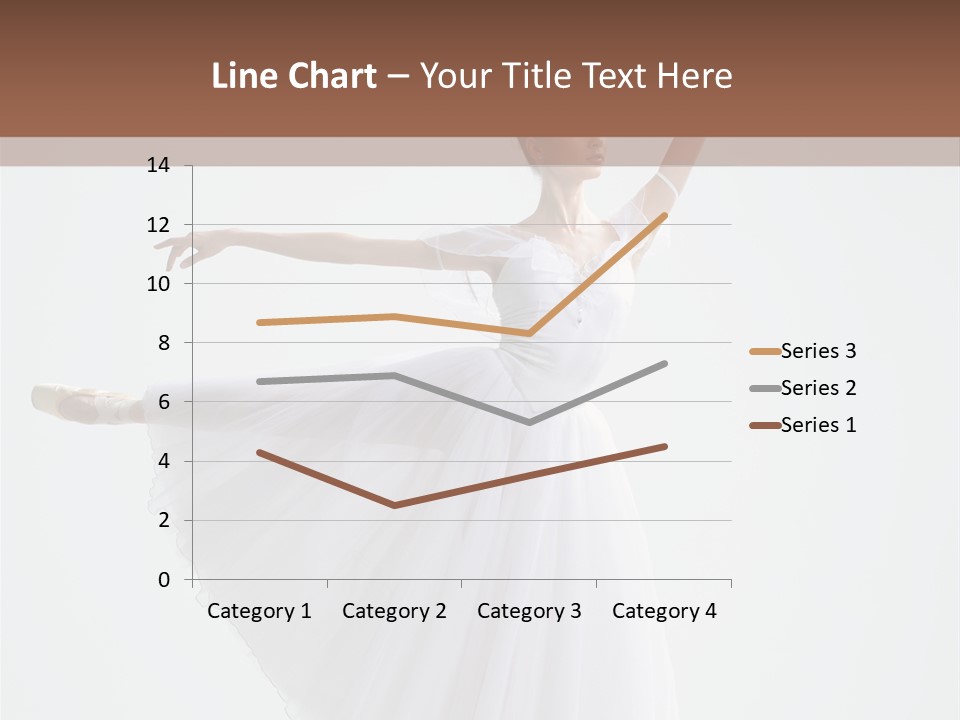 Dancer Girl Tutu PowerPoint Template
